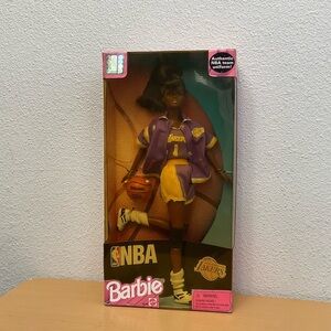 Barbie Los Angeles Lakers NBA Basketball AA Barbie NRFB